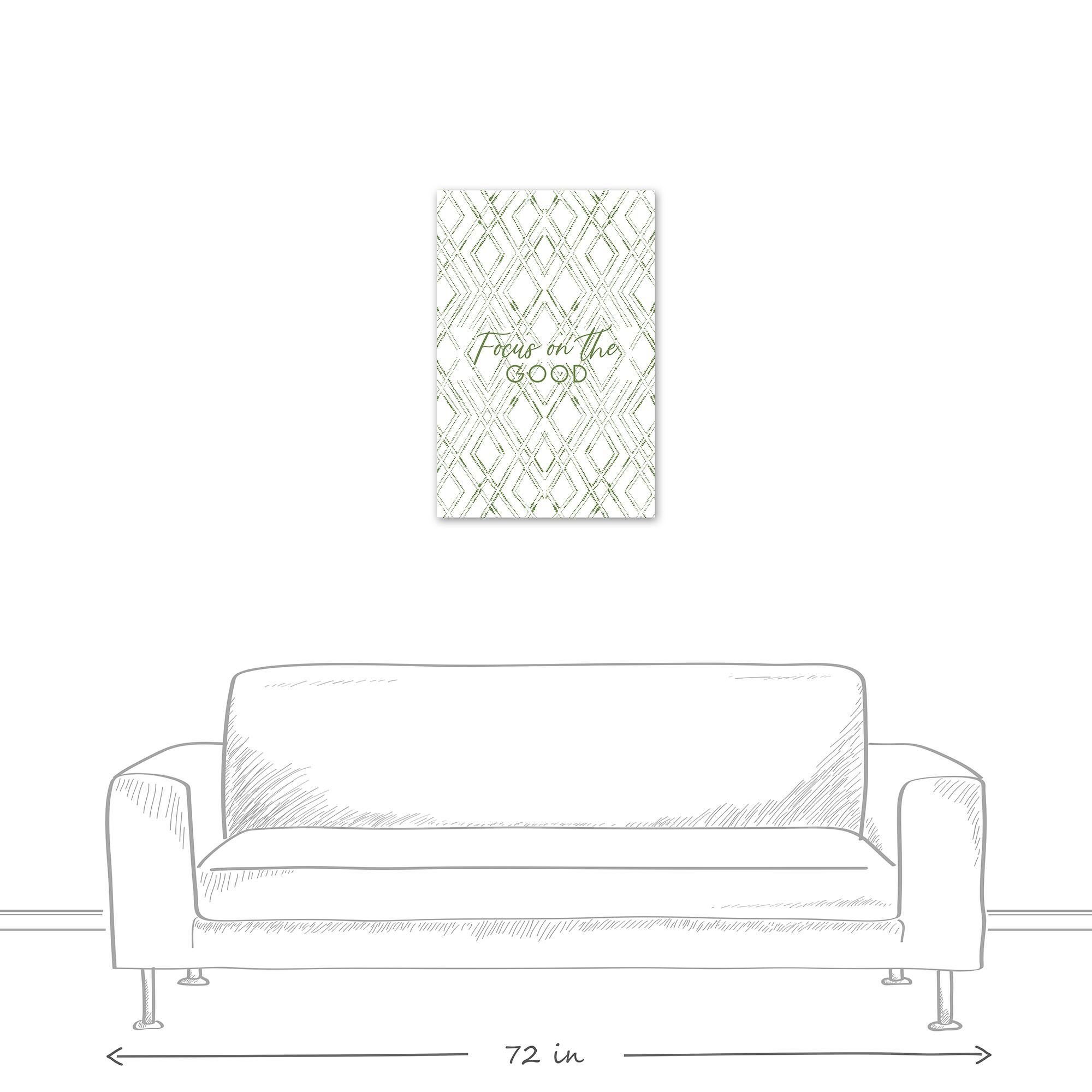 Focus On the Good Canvas Wall Art
